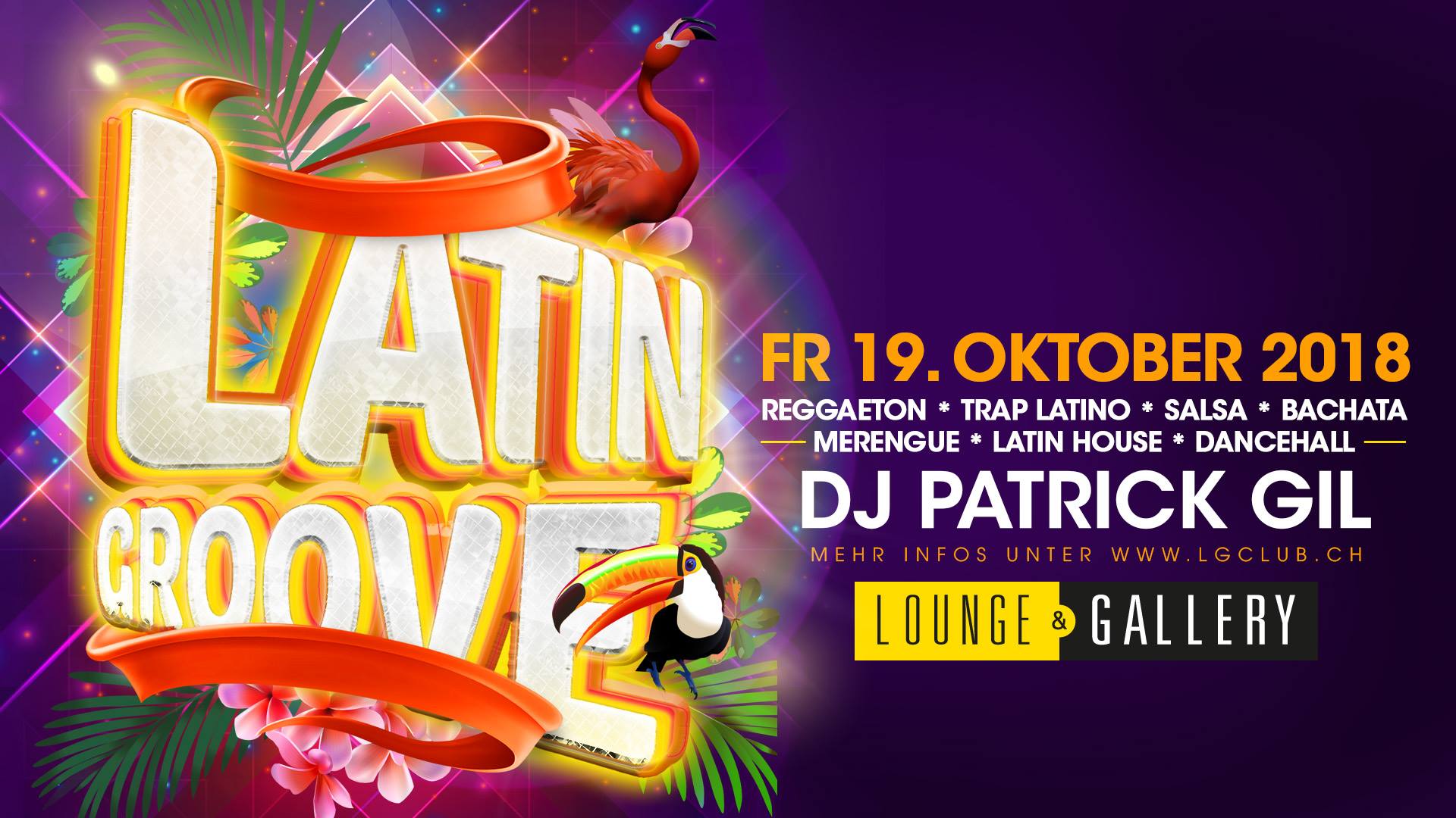 Latin Groove -Reggaeton, Bachata, Salsa, Dancehall