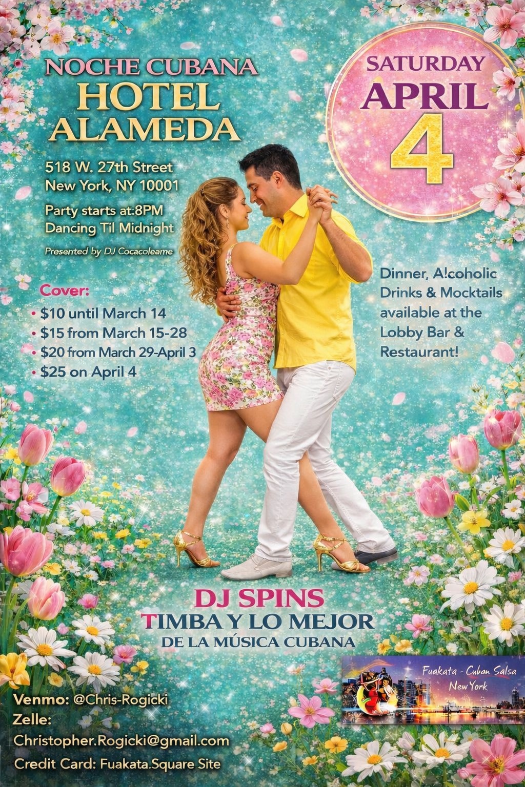 Spring Noche Cubana @ Hotel Alameda