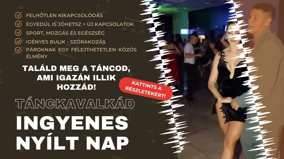 🥂 INGYENES Nyílt Nap Tánckavalkád Debrecenben