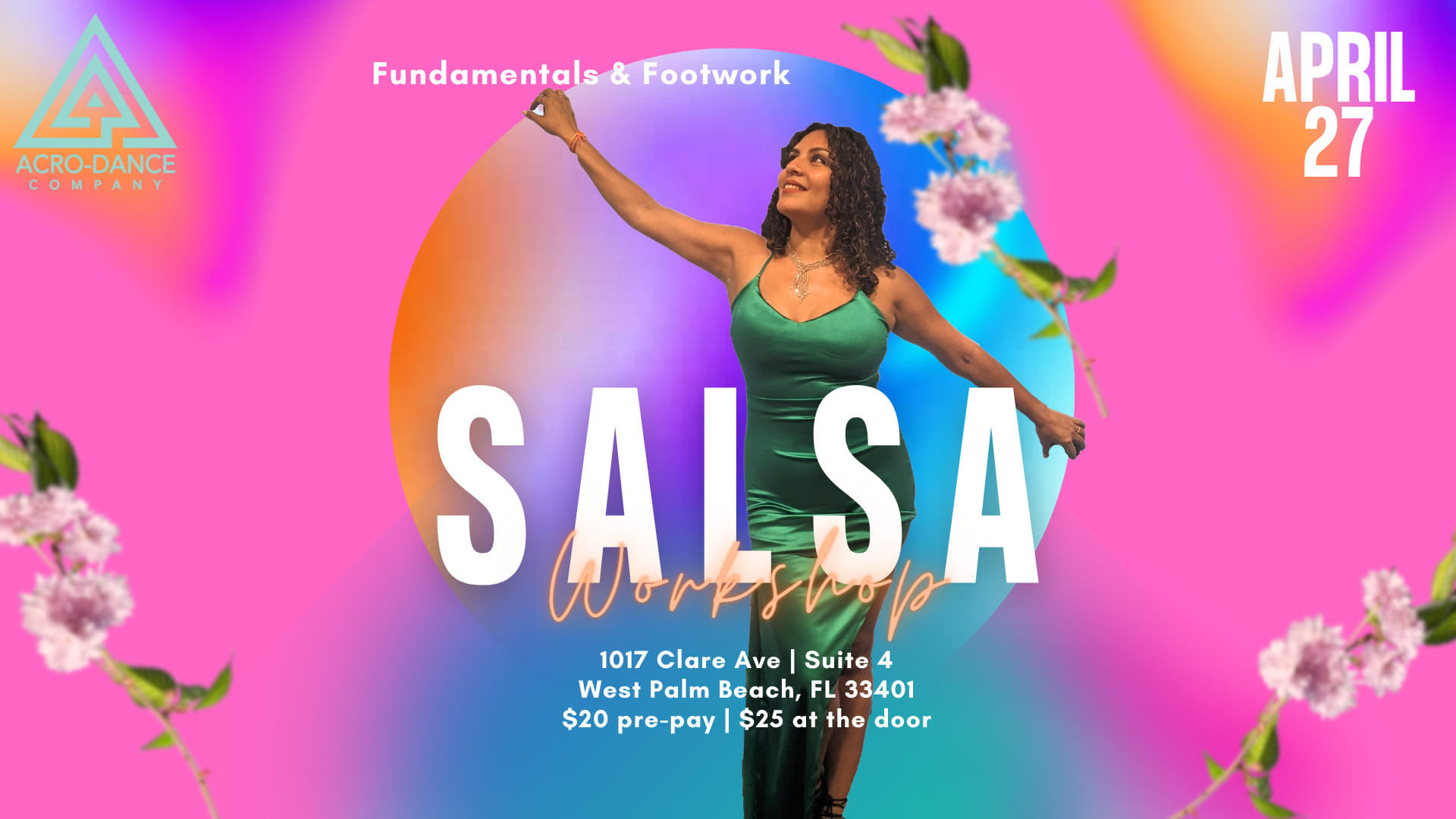 Salsa workshop with Ana