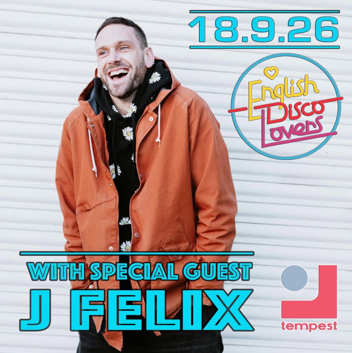 English Disco Lovers late summer BEACH PARTY with J FELIX!