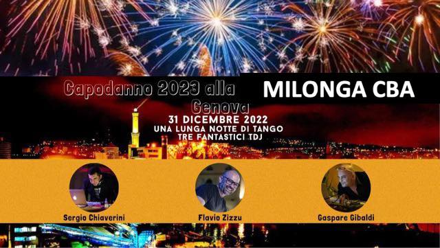 3 Formule per un solo Capodanno 2023 al CBA Genova