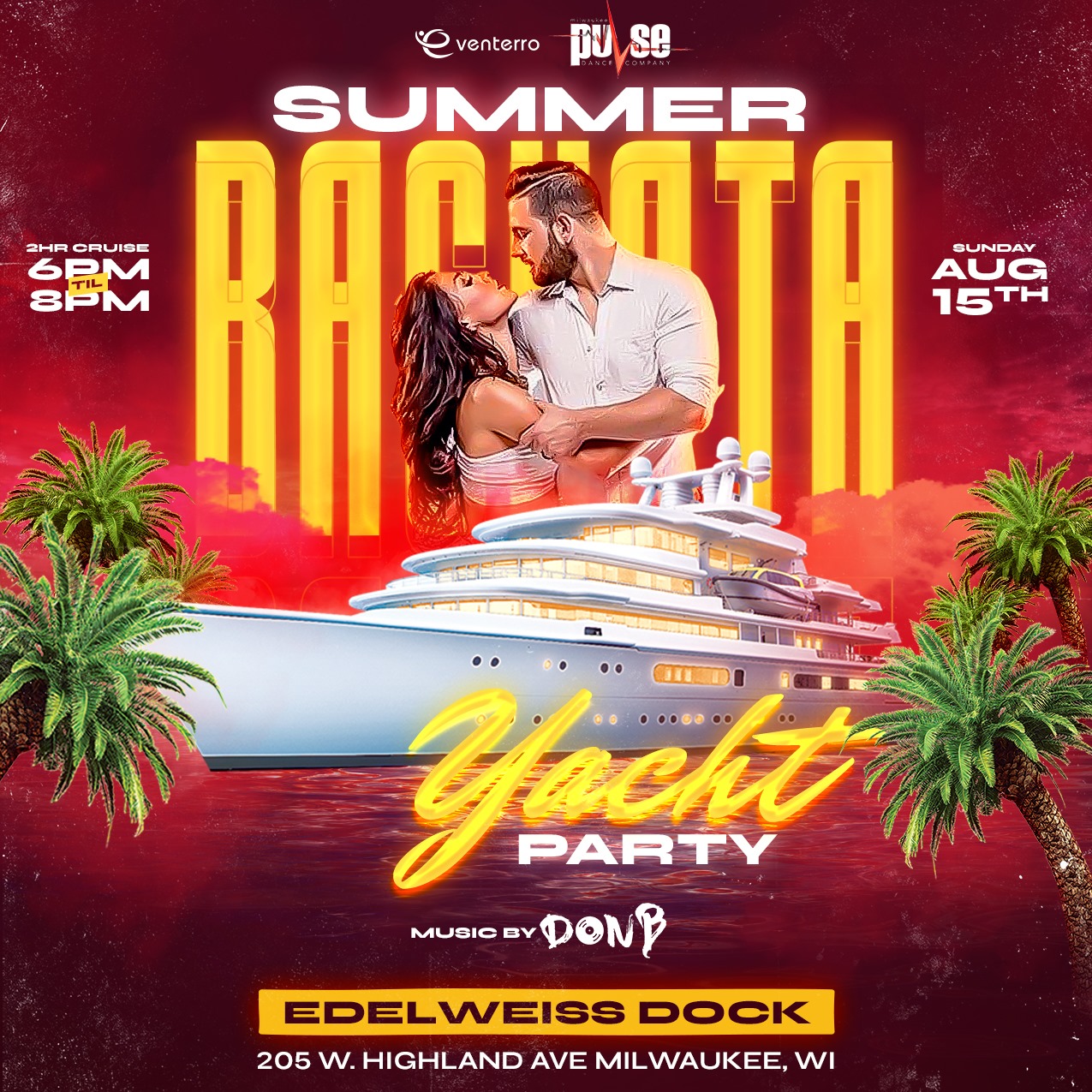 4th Annual Summer Bachata Yacht Party
