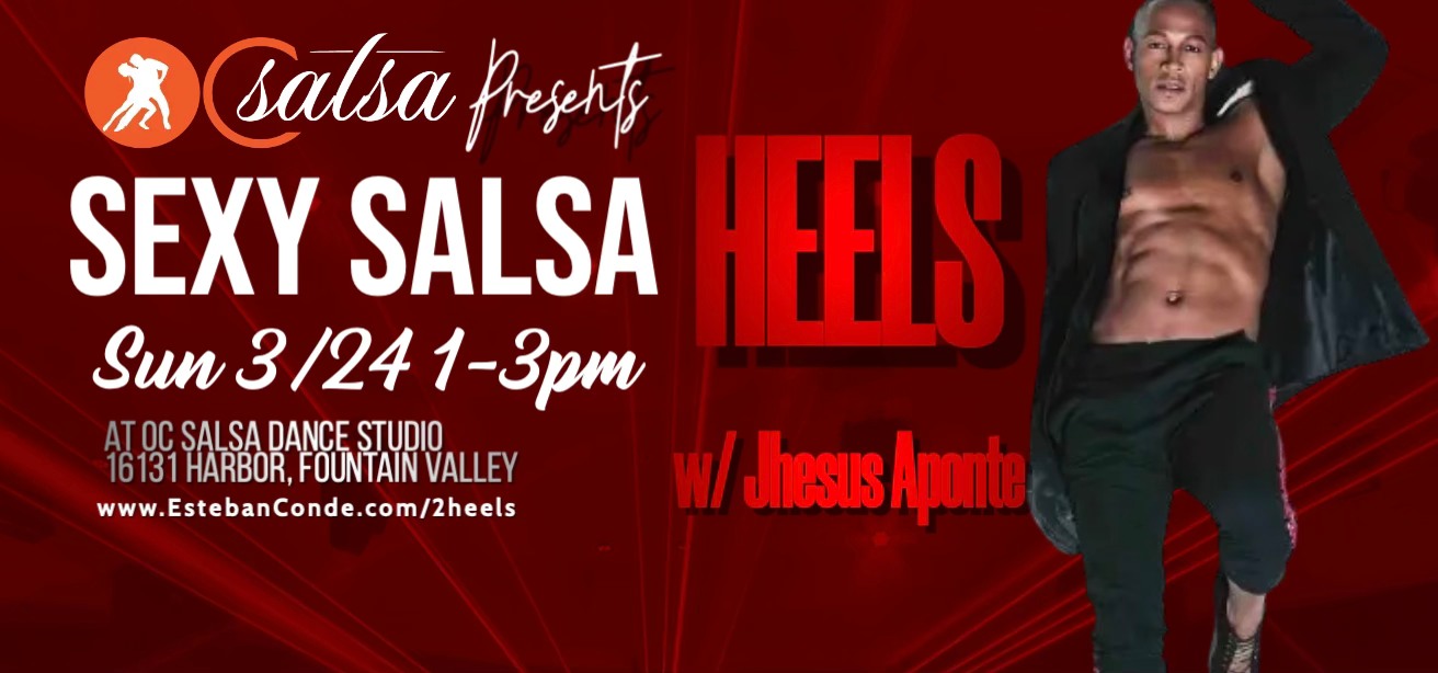 2 Hours Sexy Salsa Heels Workshop