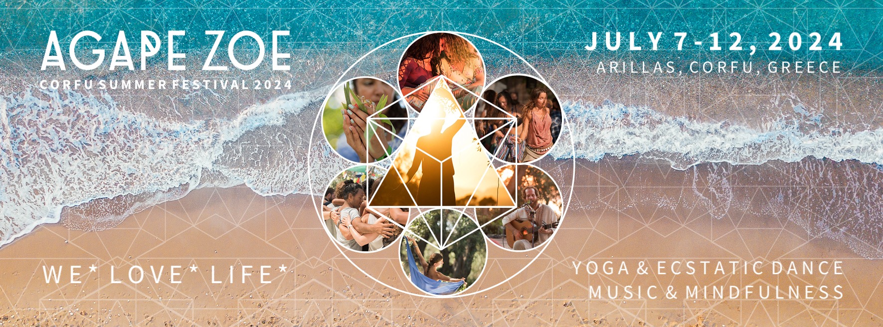 AGAPE ZOE Corfu Summer Festival July 7-12, 2024 Greece