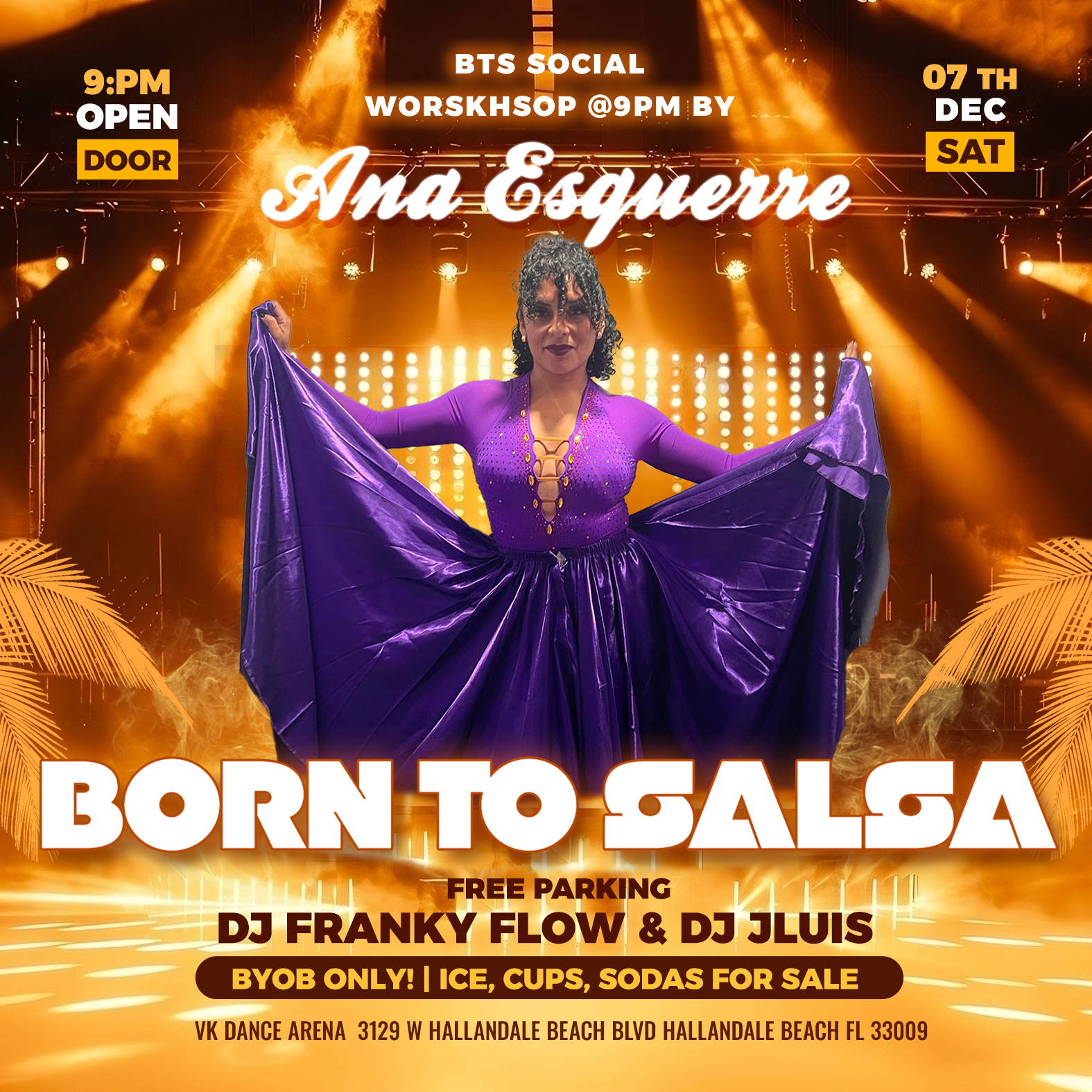 Born To Salsa Social December