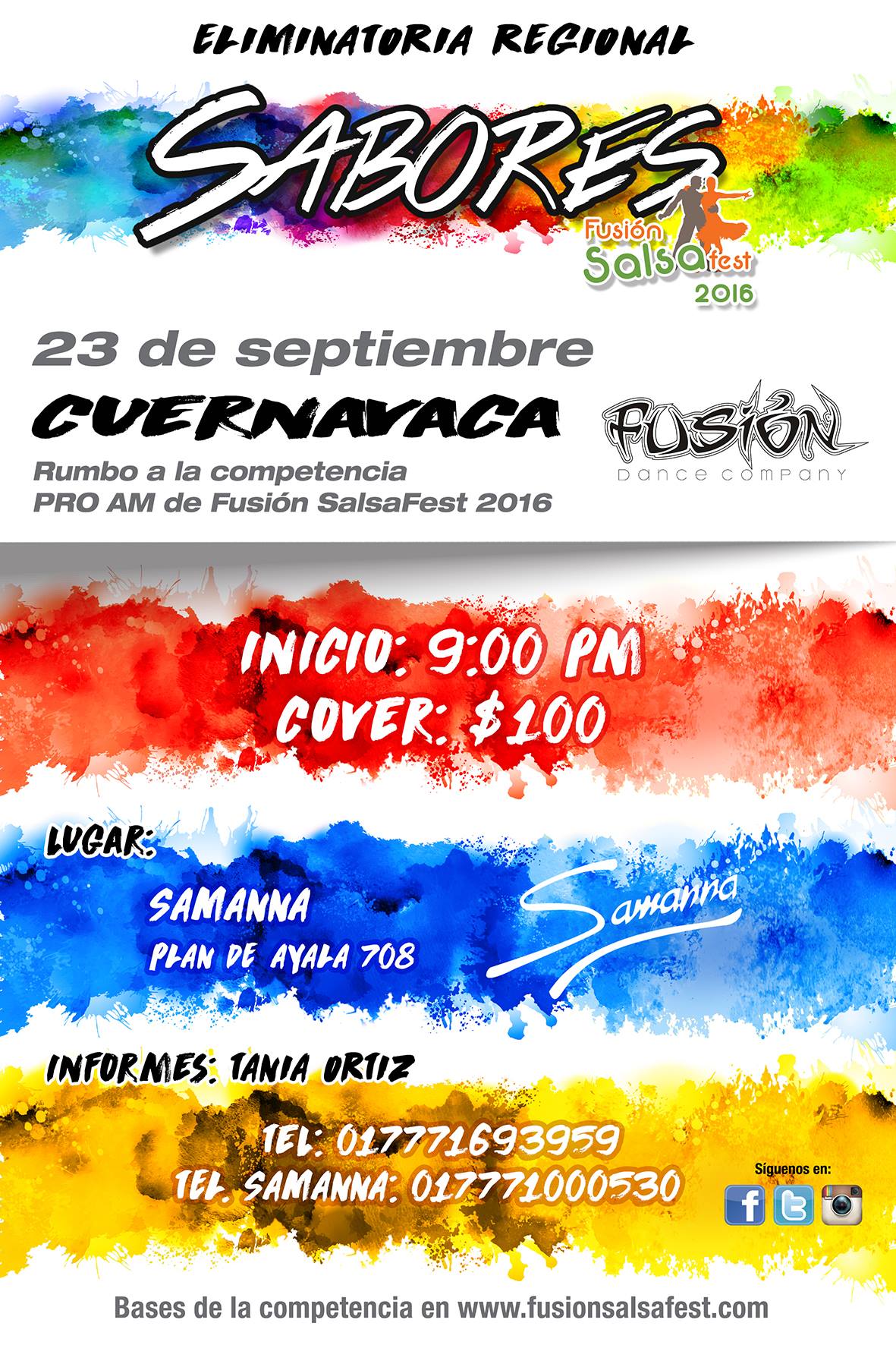 Eliminatoria Cuernavaca Rumbo a Fusion Salsafest 2016