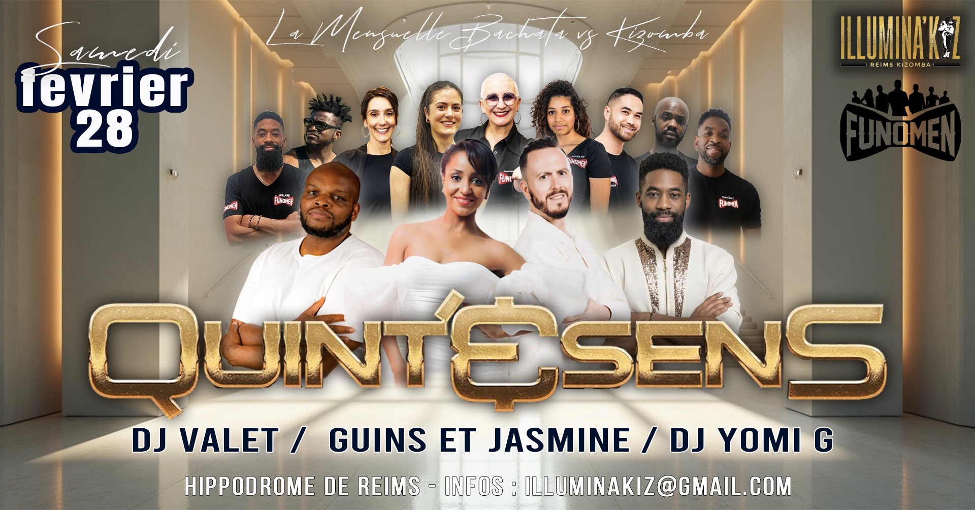 Quint’&senS XL-Stages Sociales Soirée