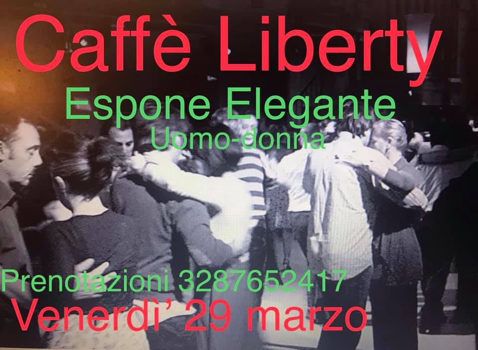 Milonga del Caffè LIberty .Dj Jorge Ramirez Stage di milonga