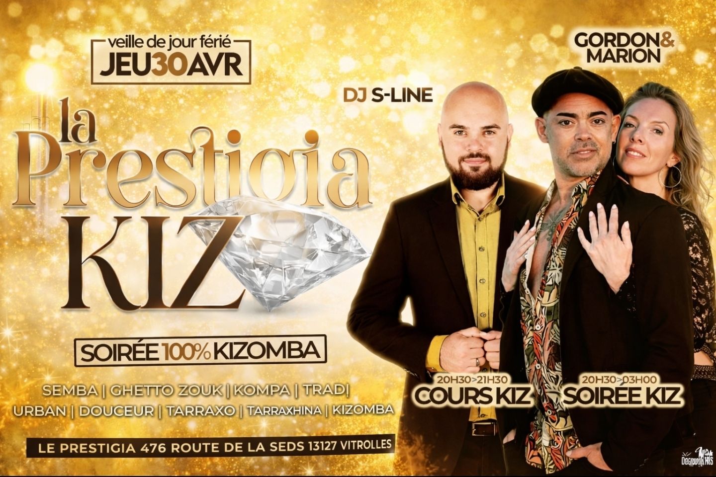 La Prestigia kiz ⭐️Dj S-line ( veille jour férié)