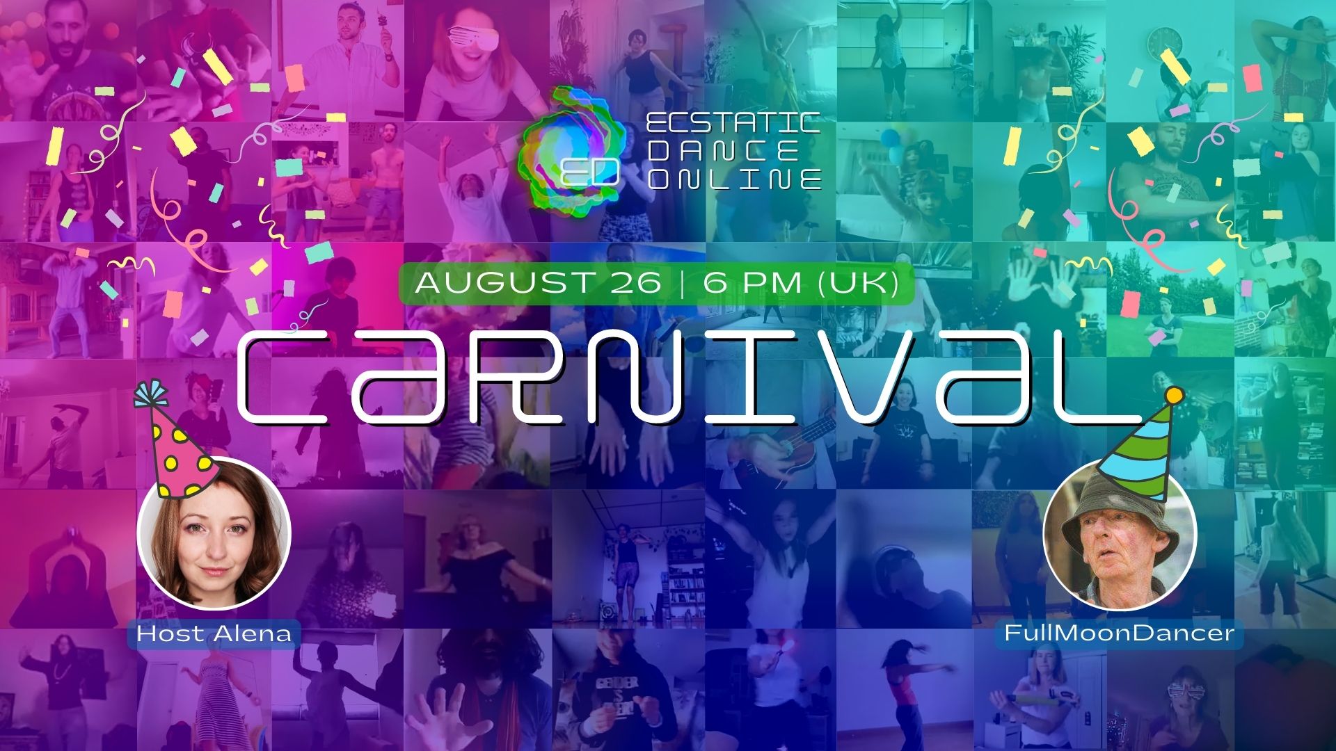 Ecstatic Dance Online - CARNIVAL