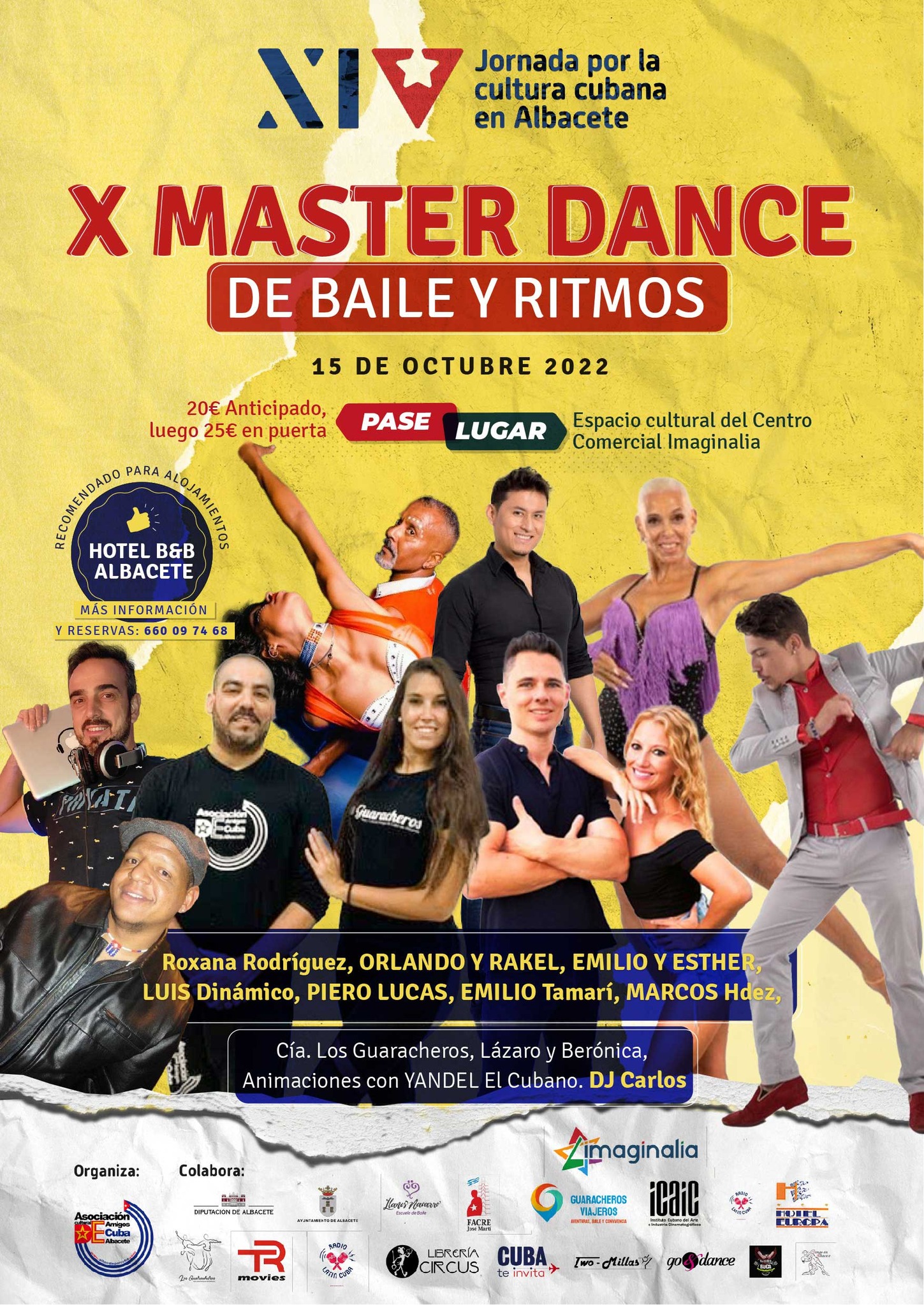 X Master Dance de Bailes y Ritmos 2022 en Albacete.