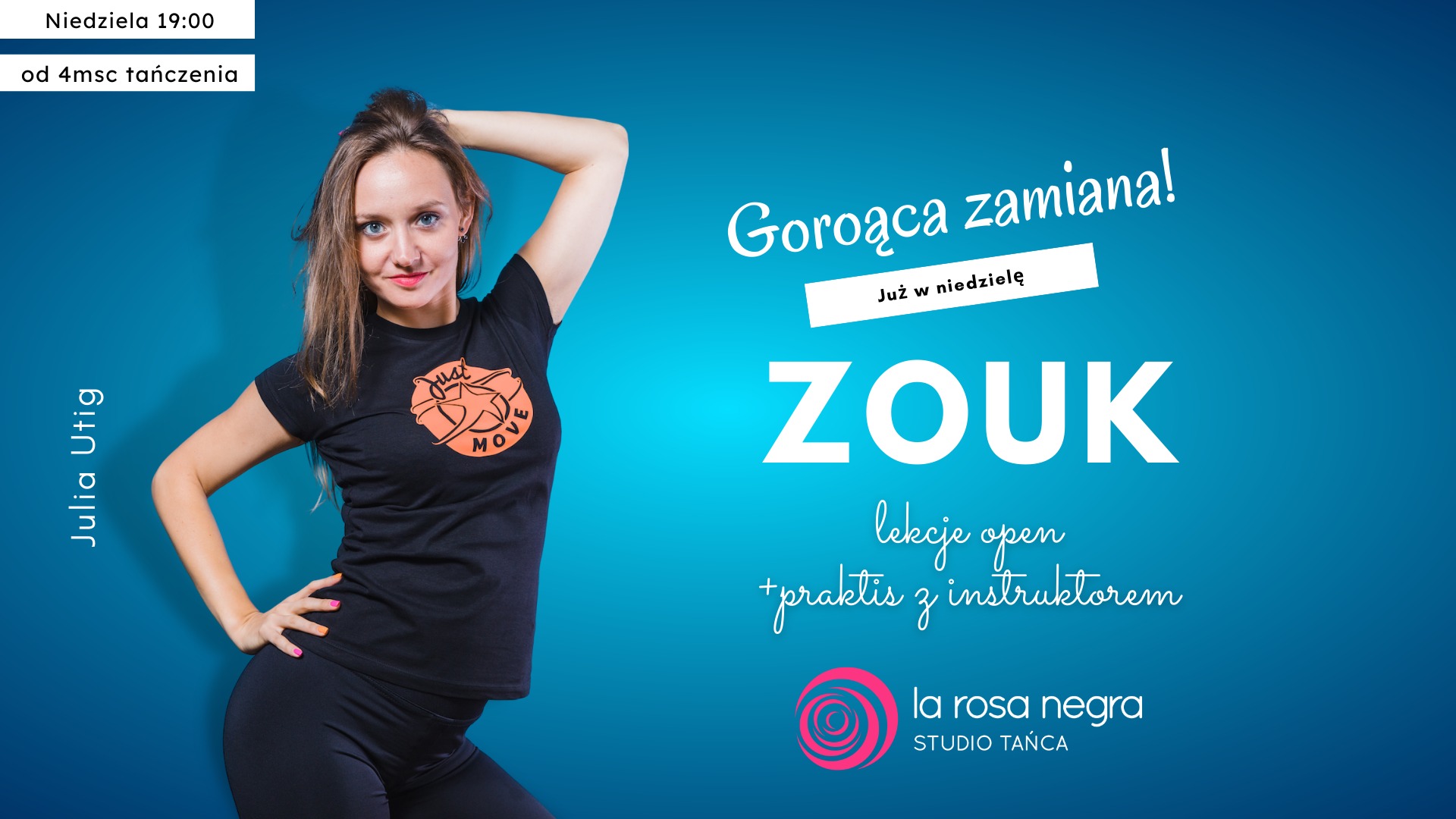 Zoukowa niedziela z Julią Utig