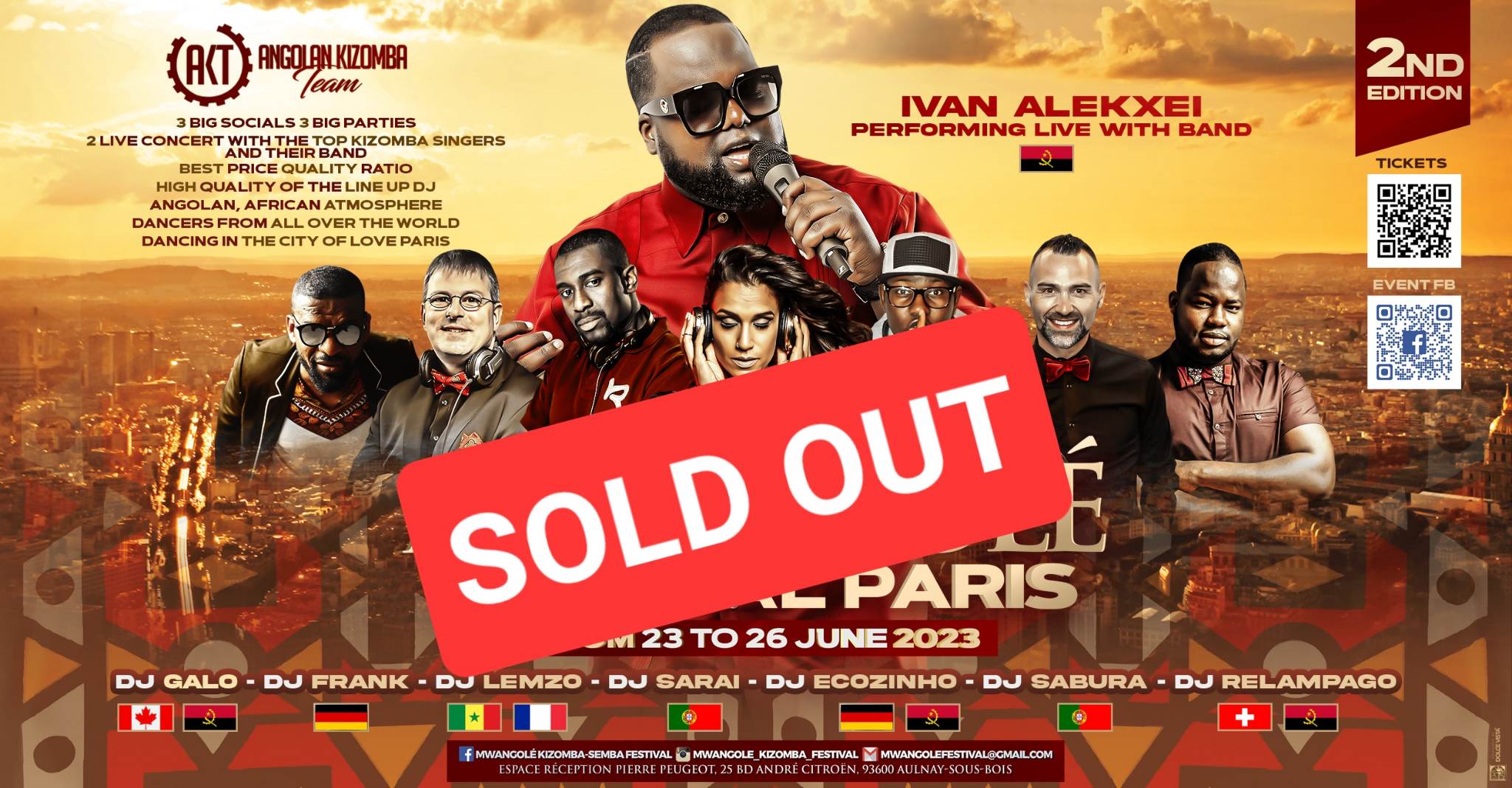 MWANGOLÉ Festival Paris 2nd Edition (Official event)