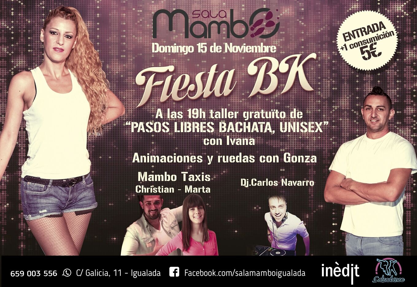 Fiesta BK En Sala Mambo Igualada By Inedit