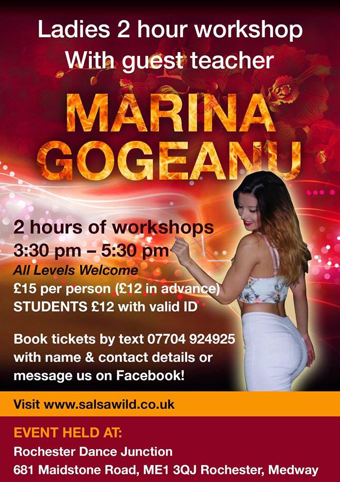 Bachata Ladies Styling Workshop with Marina Gogeanu