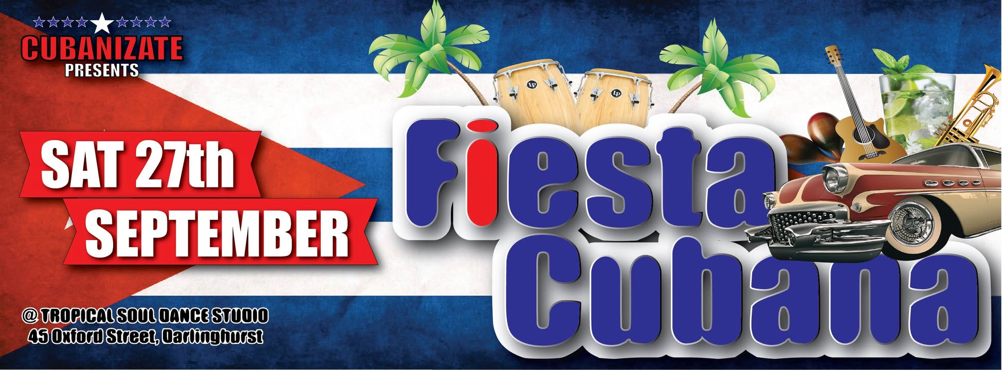 FIESTA CUBANA - SAT 27th SEPTEMBER