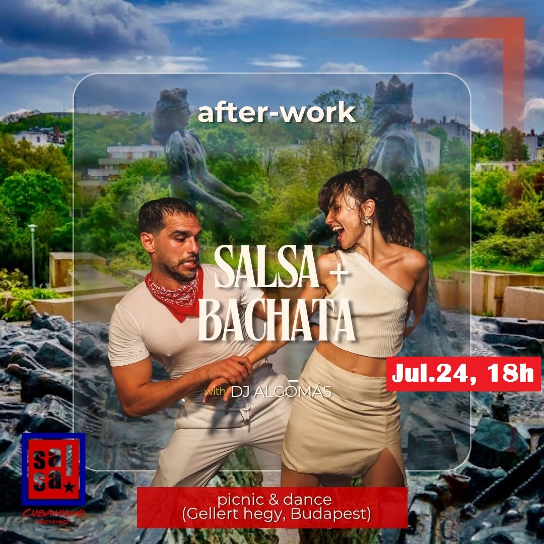 AFTERWORK Salsa+Bachata terrace - FRIDAY open-air dance&picnic (by Dj AlgoMás)