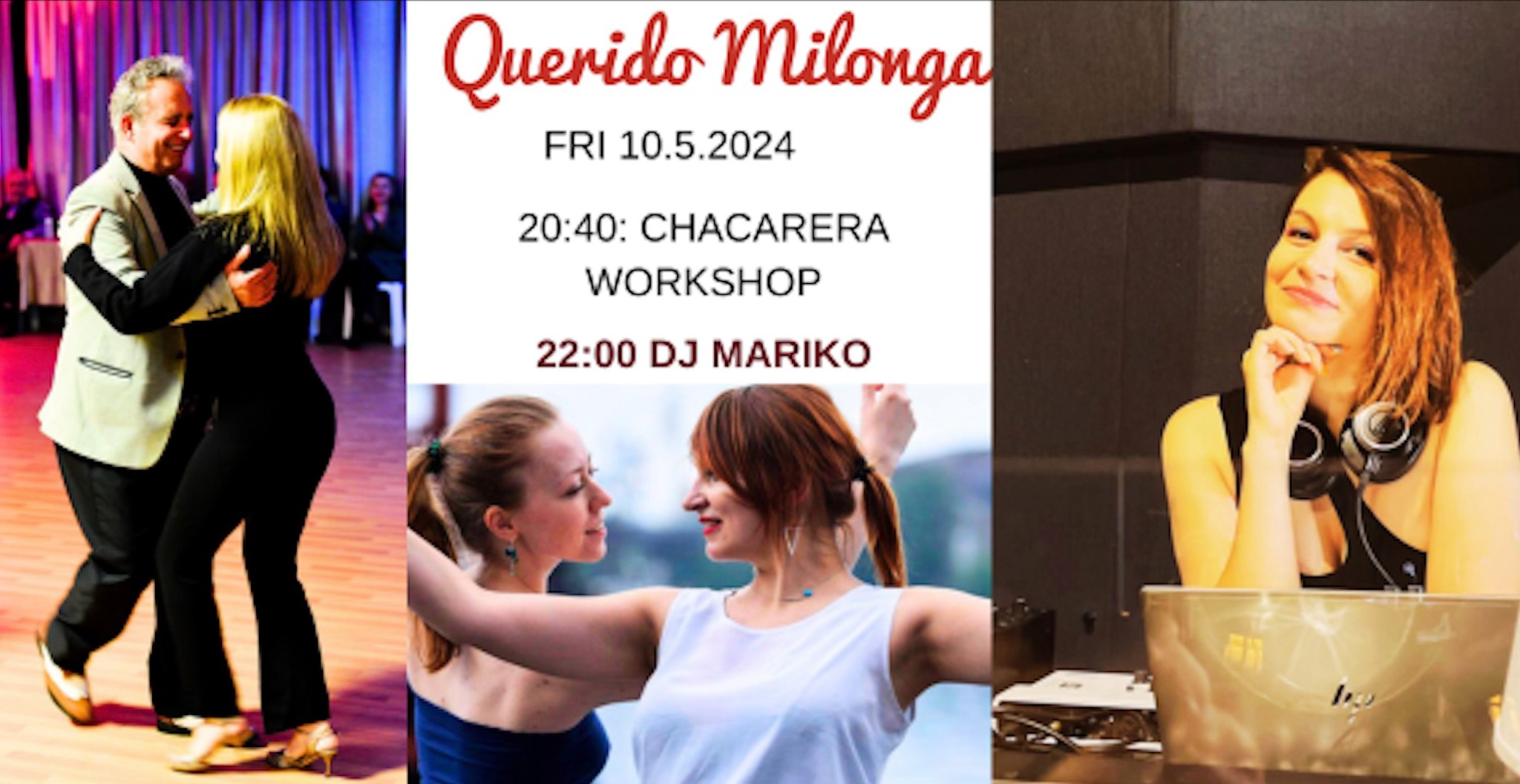 Spring Milonga - DJ Mariko- Chacarera Workshop