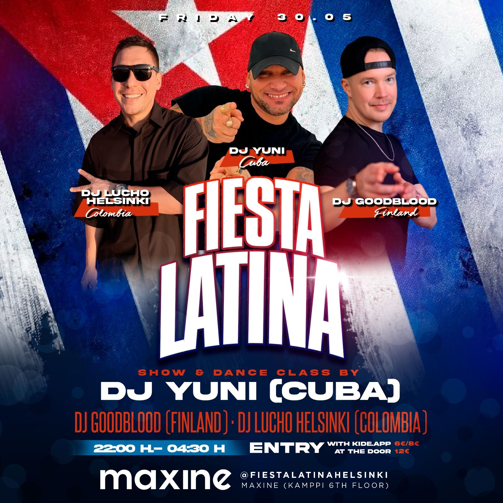 Fiesta Latina 30.5.2025 show by DJ Yuni
