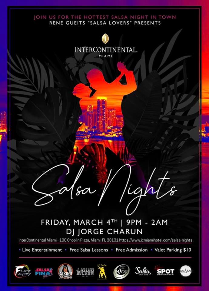 Salsa Night at Intercontinental Hotel Downtown