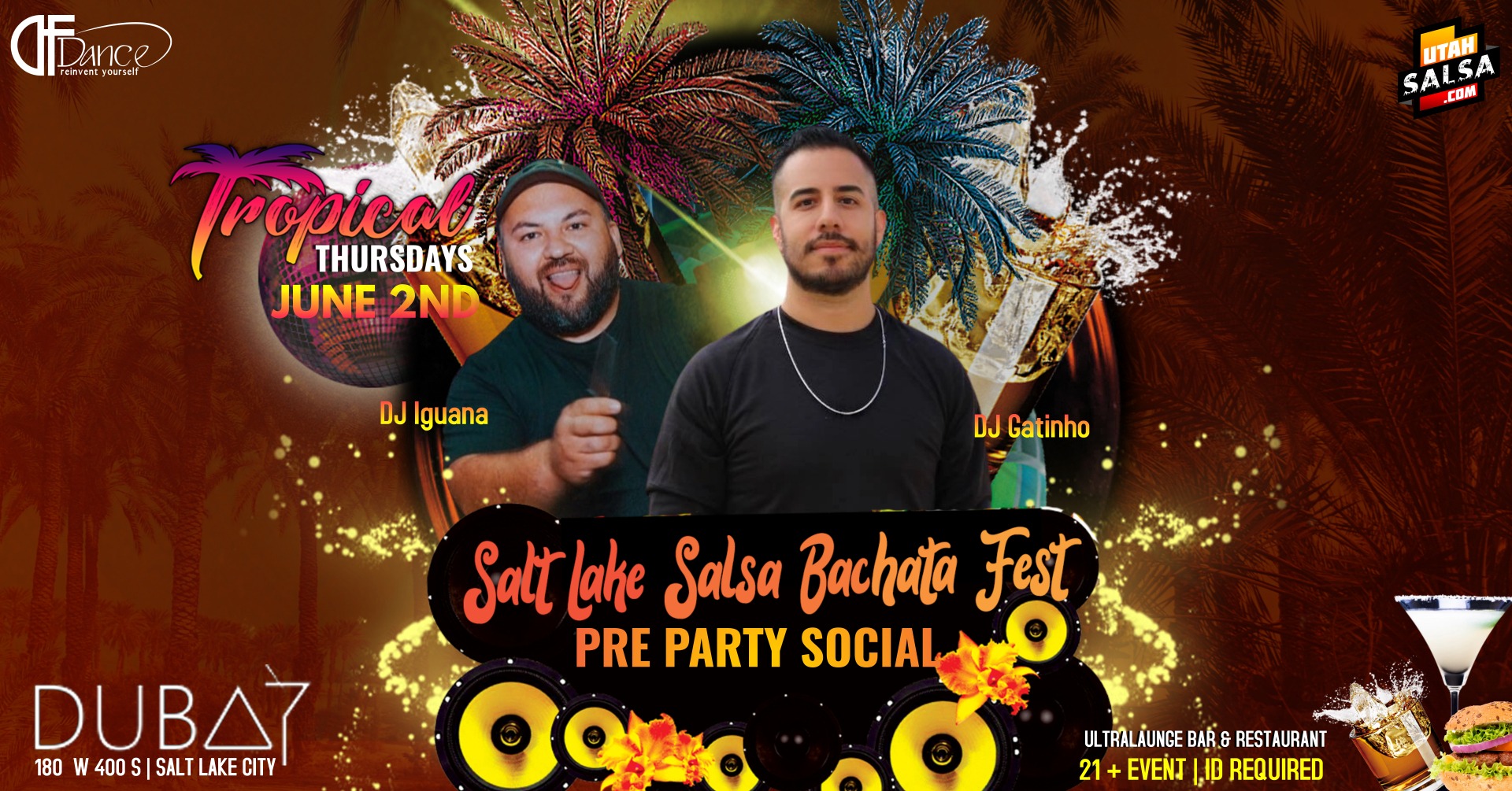 Salt Lake Salsa Bachata Fest - PRE PARTY SOCIAL by Utahsalsa!
