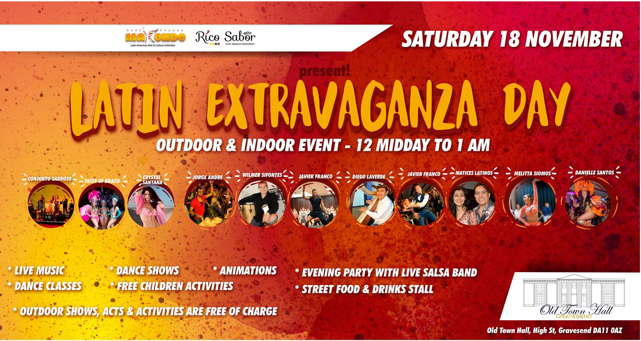 Latin Extravaganza Day - Makondo and Rico Sabor present