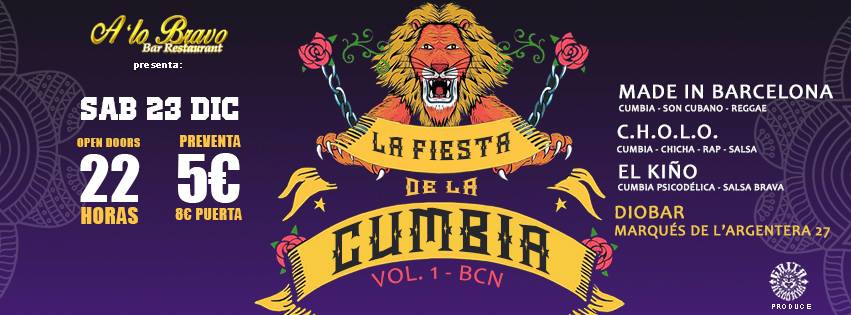 La Fiesta de la Cumbia vol1 - Made in Barcelona, CHOLO, DJ Kiño