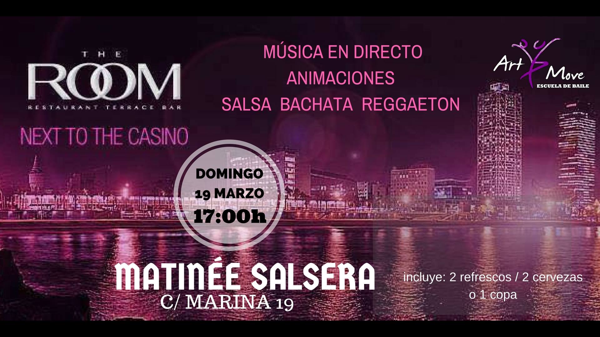 Matinée Salsera En the Room