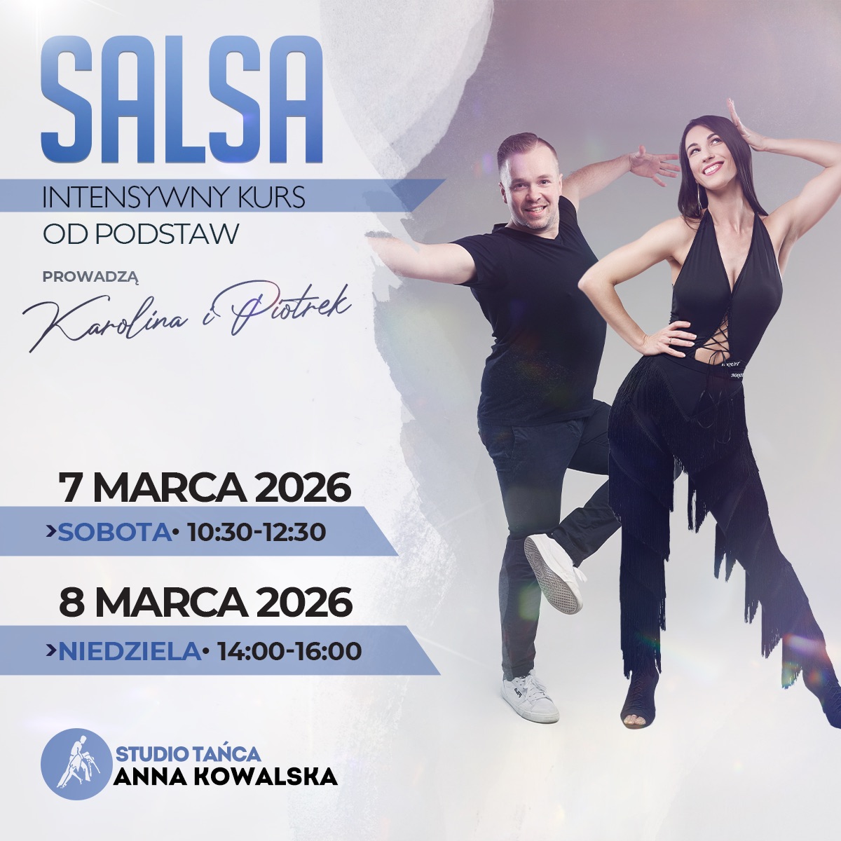 Salsa w parach - intensywny kurs od podstaw