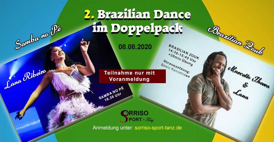 2. Zouk und oder Samba no Pé Workshop
