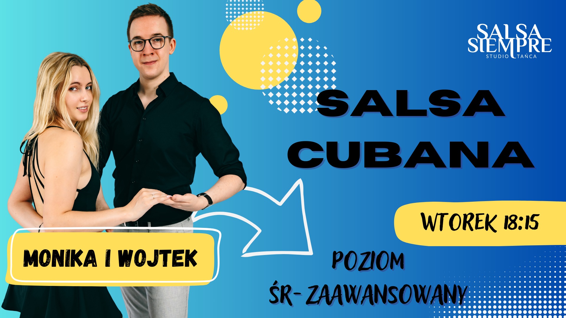 Salsa Cubana w parach! Poziom śr-zaawansowany!