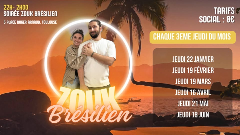 ✨ Soirée Zouk Brésilien ✨