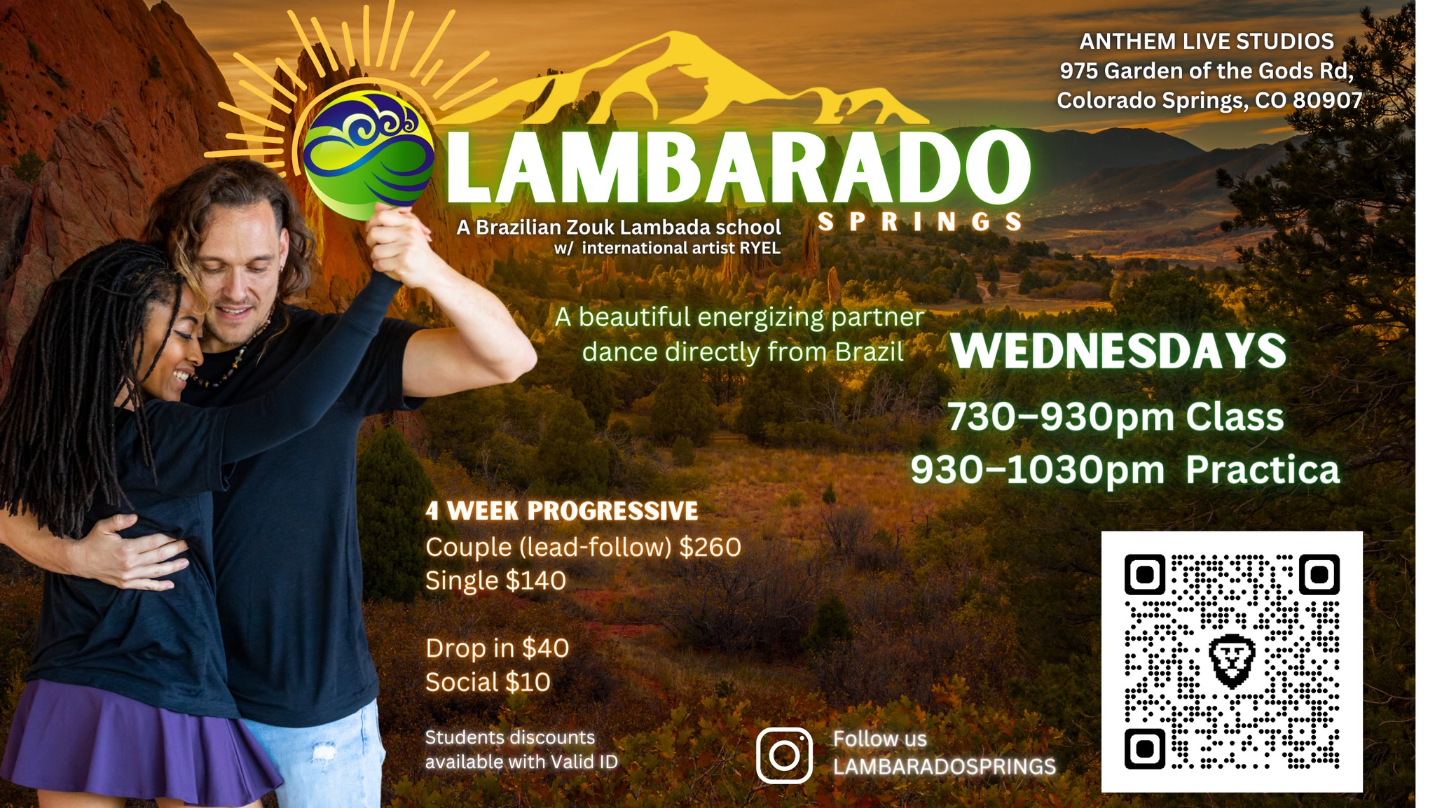 September Brazilian Zouk Lambada Intensive!
