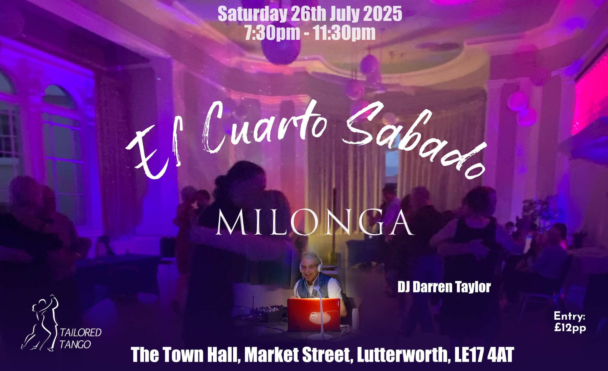 El Cuarto Sabado MILONGA July