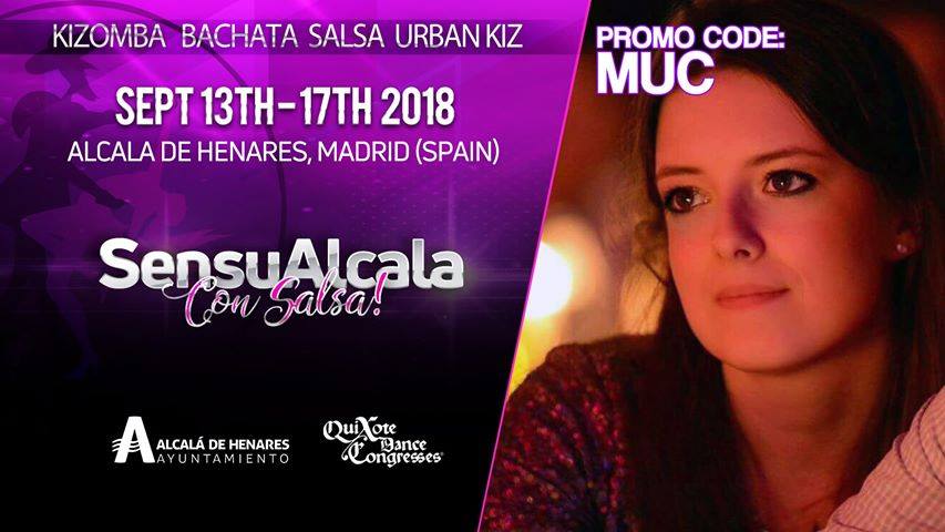 MUC goes SensuAlcala con Salsa! -20% Promo code