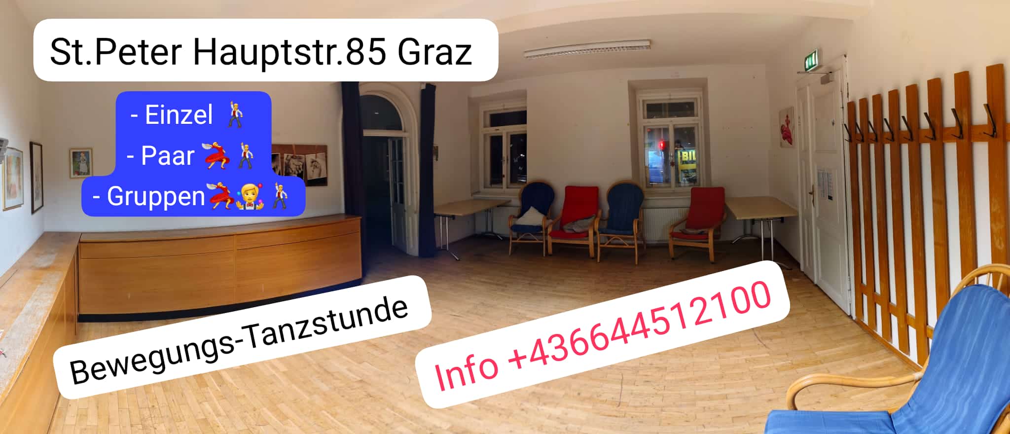 Tanzen Tanztraining Bewegungsstunde Graz Tanzabend