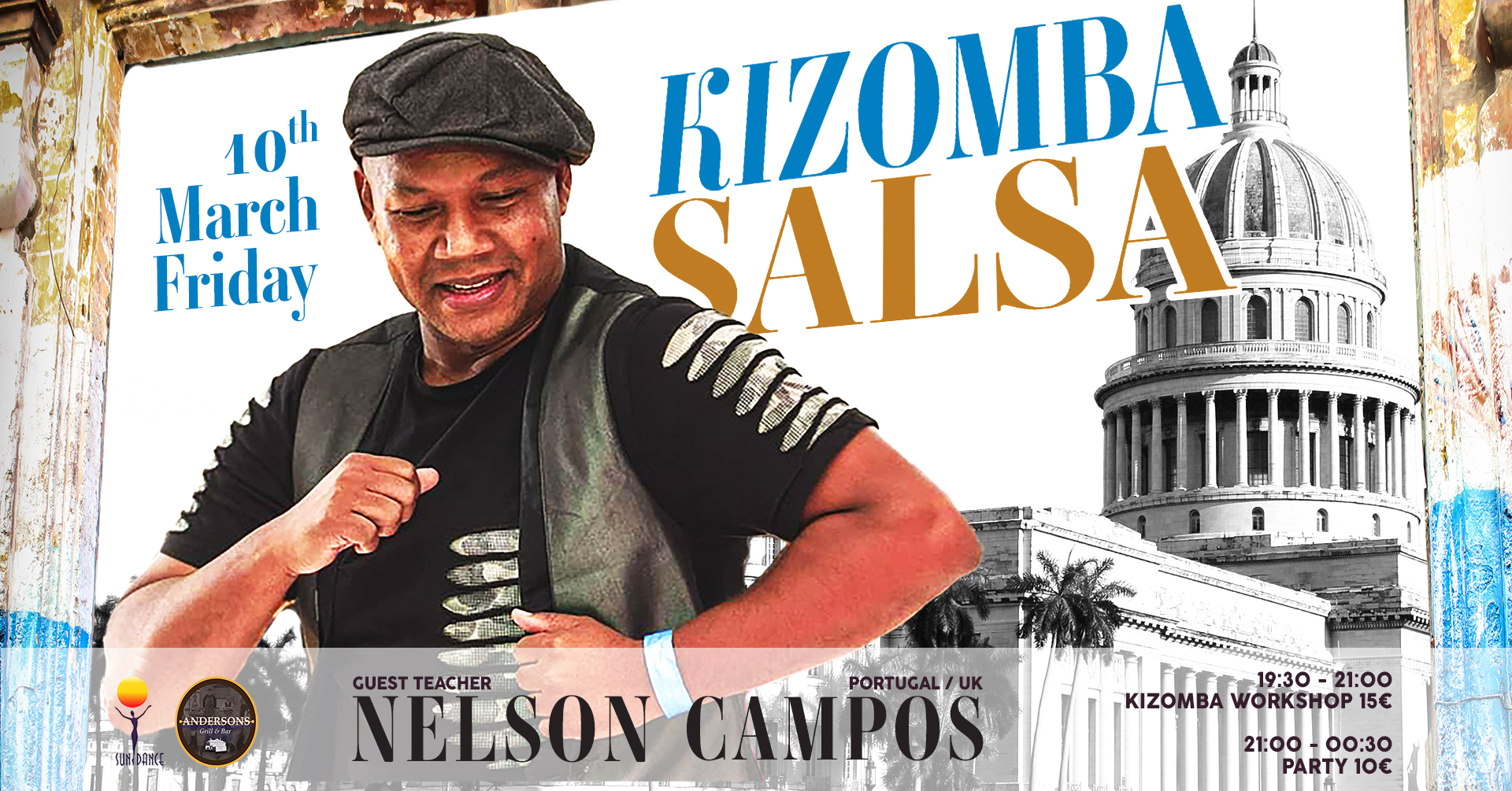 SBK Party & Kizomba Workshop with NELSON CAMPOS