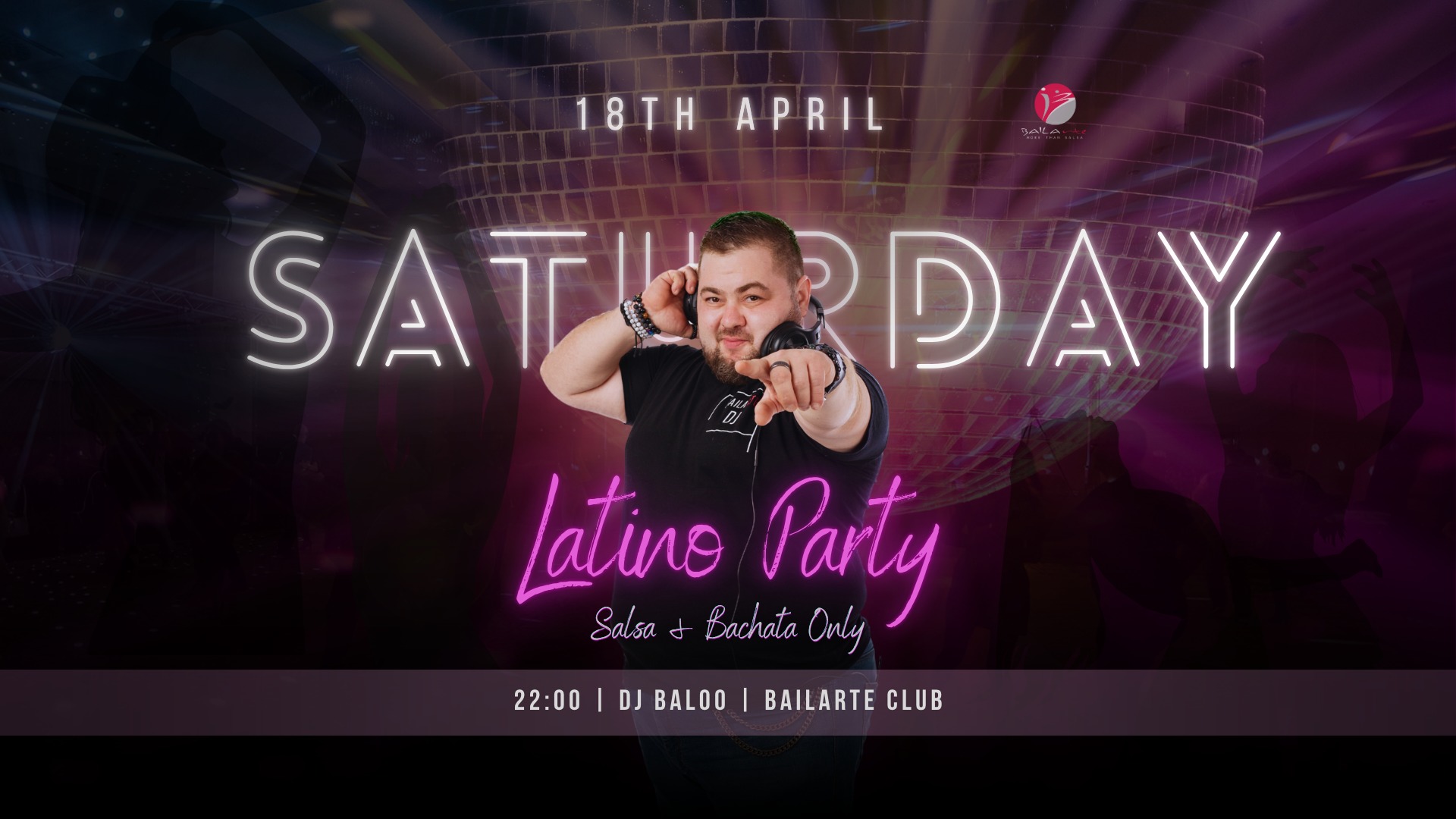 BAILArte Latino Party - Salsa & Bachata Only