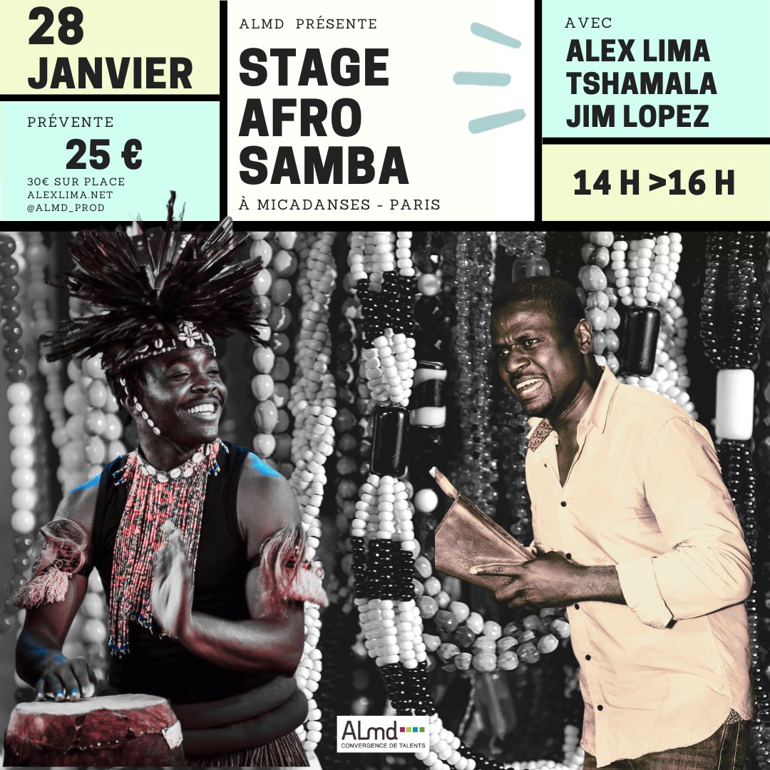 Stage intensif ALMD School : AfroSamba 👈