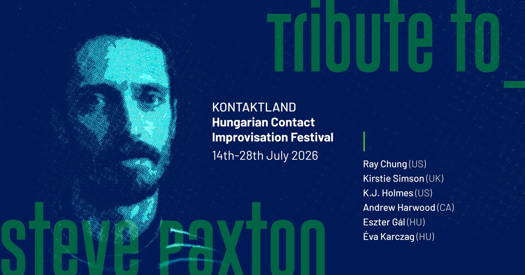 Tribute to Steve Paxton - KontaktLand 2026