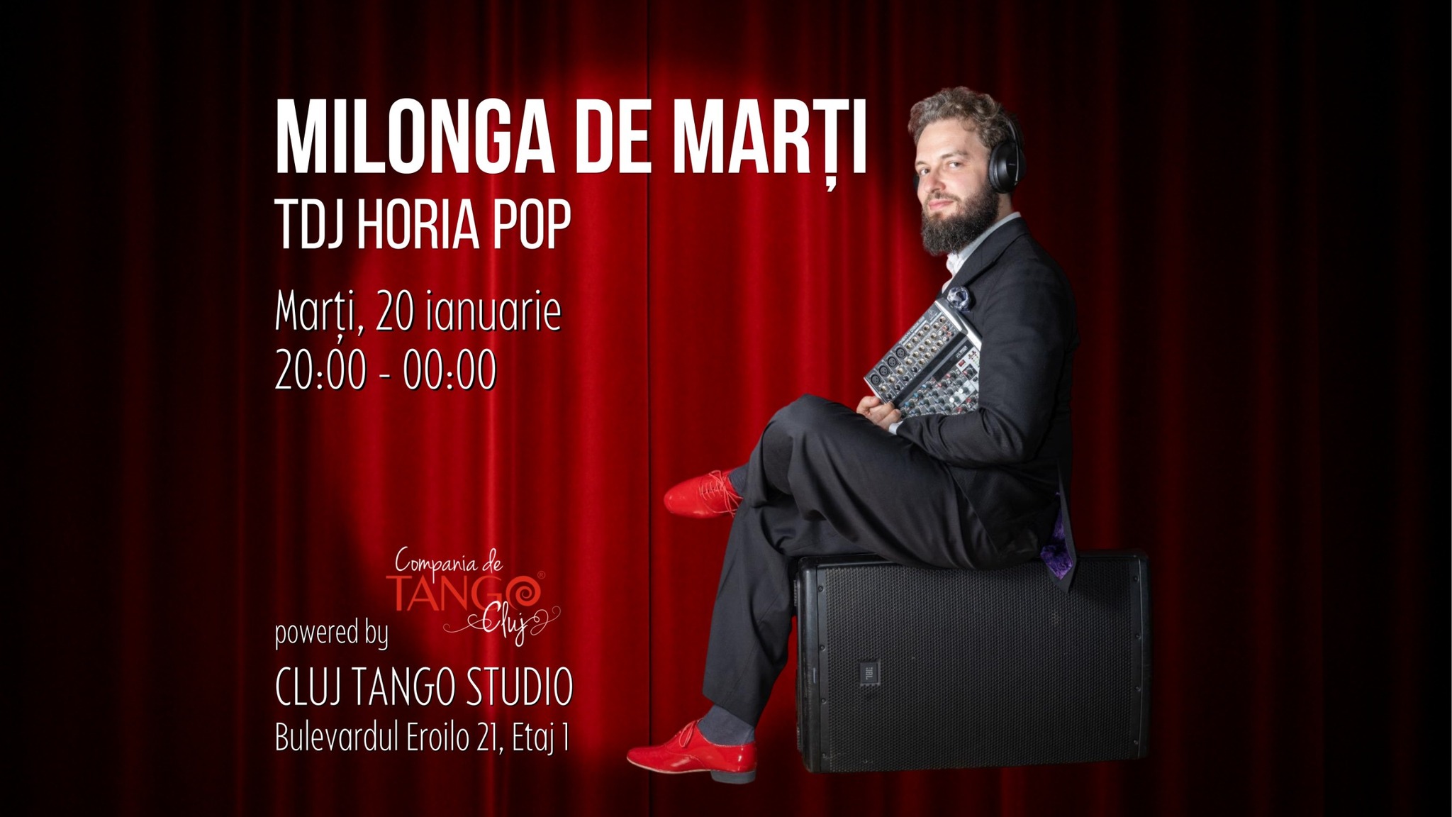 Milonga de Marți cu DJ Horia Pop