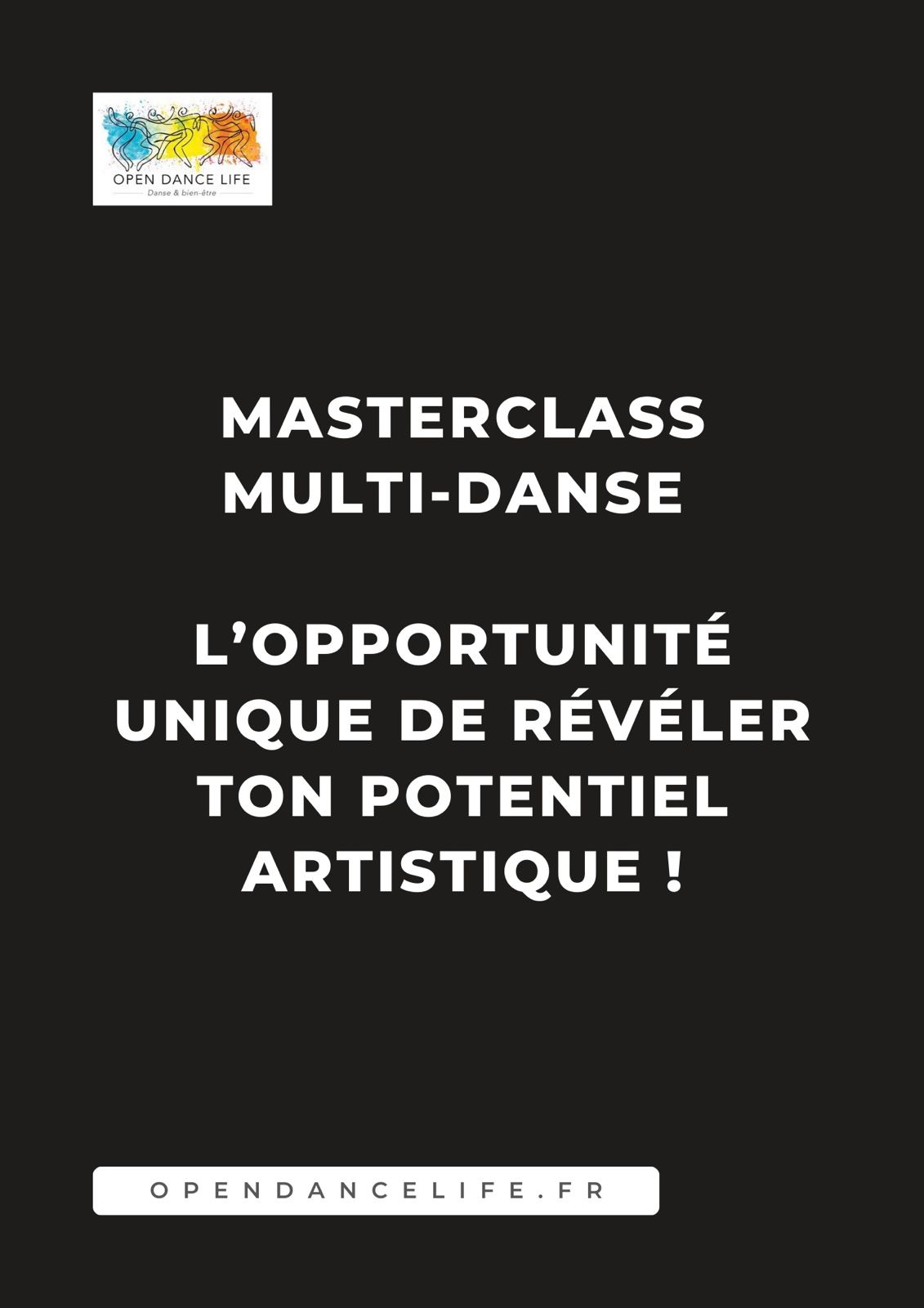 ✨ Masterclass multidanse ✨ révèle ton potentiel artistique !
