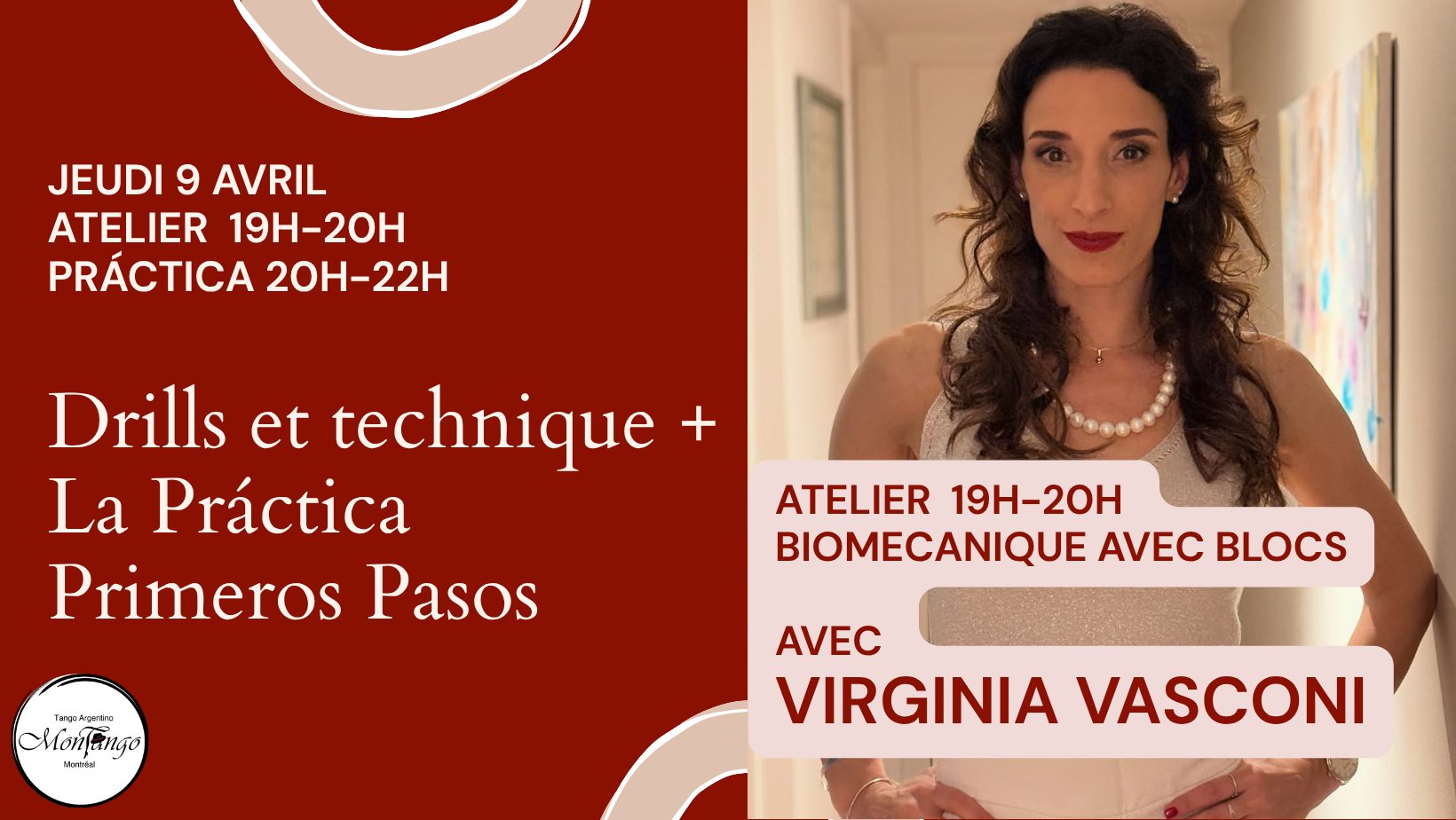 La Práctica Primeros Pasos + Drills et technique avec Virginia Vasconi