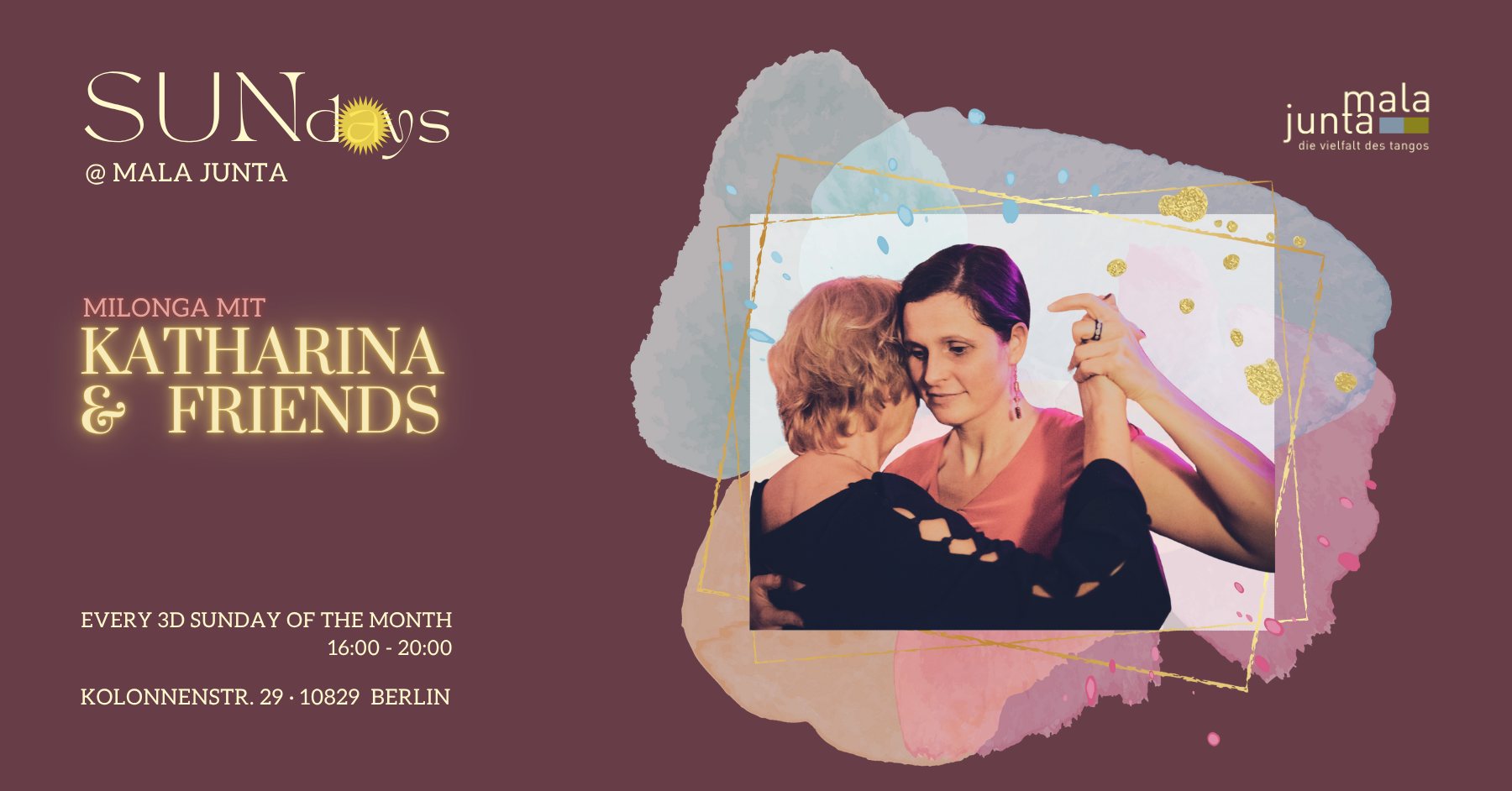 SUNdays @MalaJunta: Milonga mit Katharina & Friends
