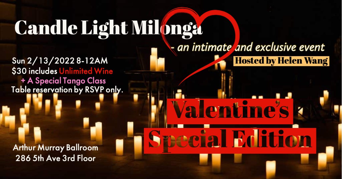 Candlelight Milonga - Valentine's Special Edition