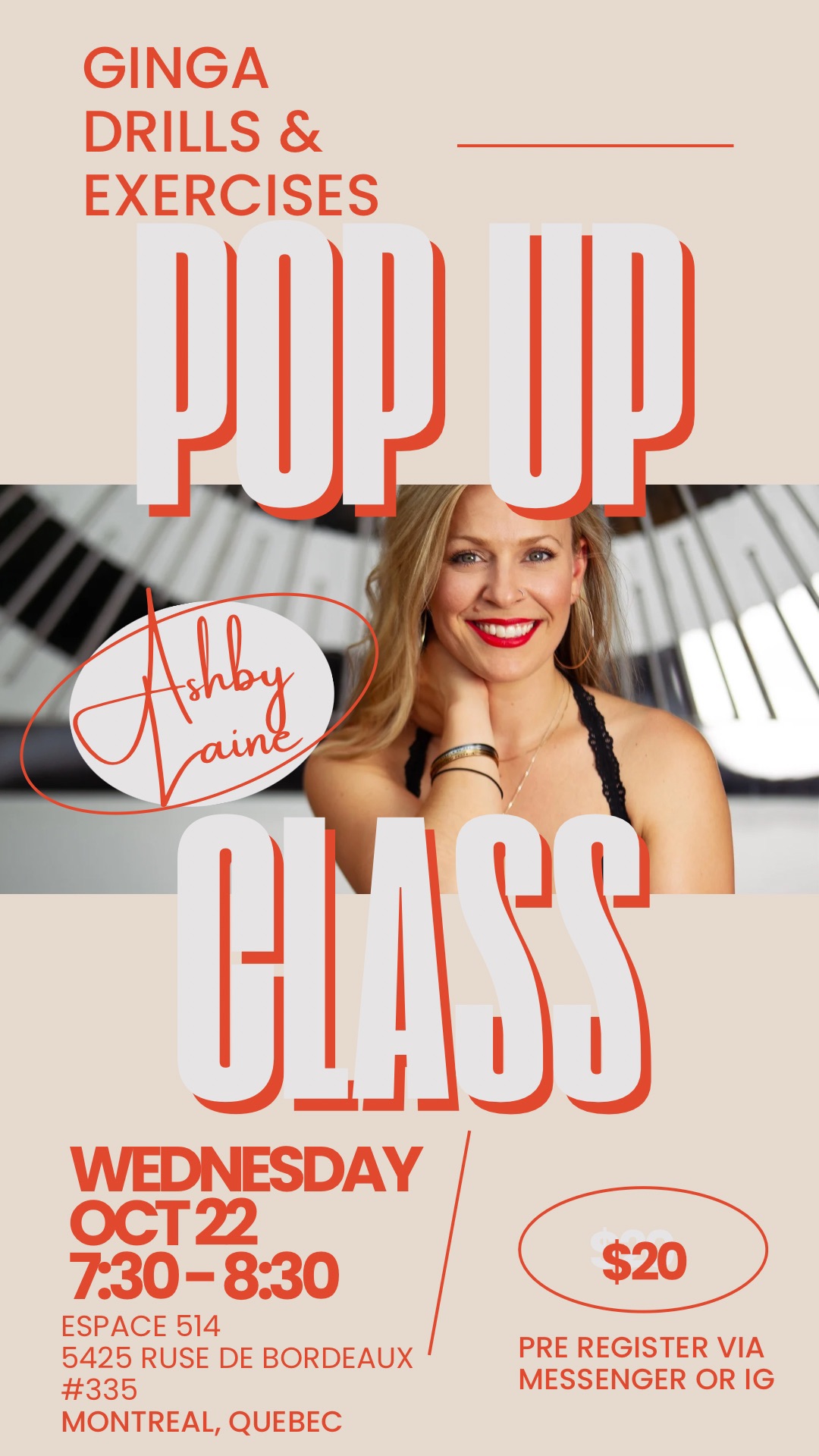 Pop Up Ginga Class: Drills & Exercises