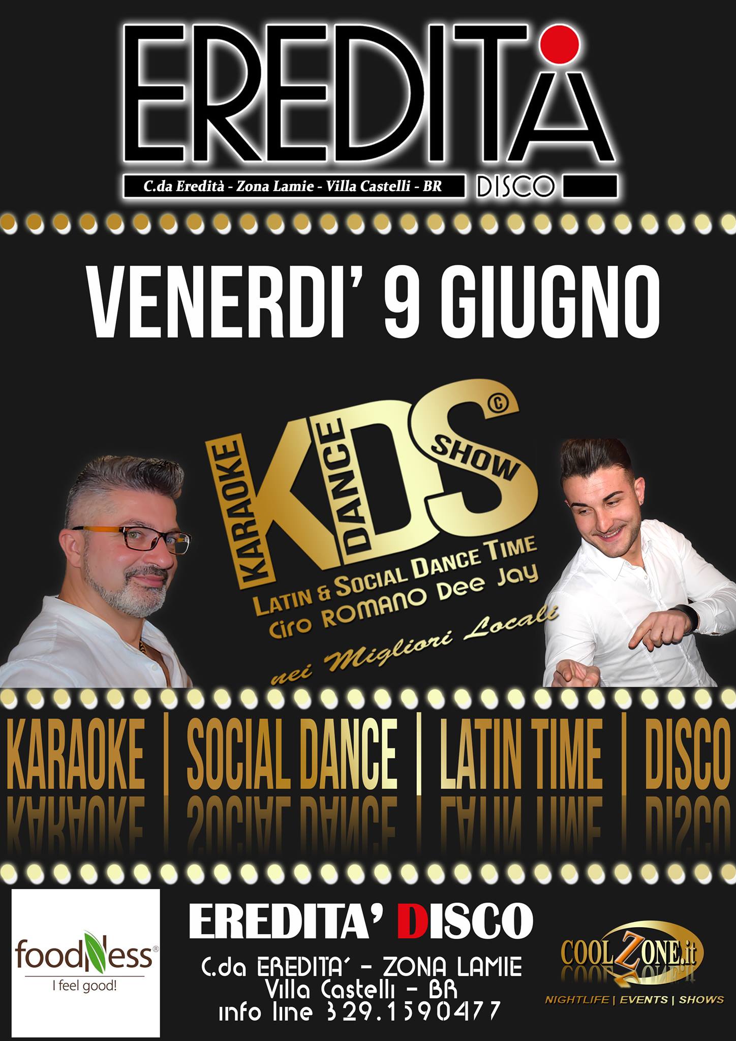 Karaoke Dance Show - Latin & Social Dance Time @Eredita' Disco
