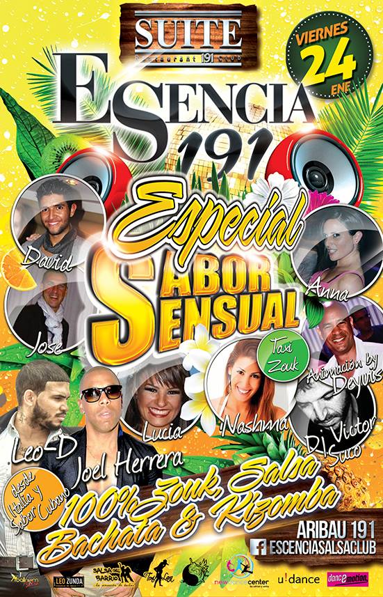 Lista de victor para el viernes en Esencia