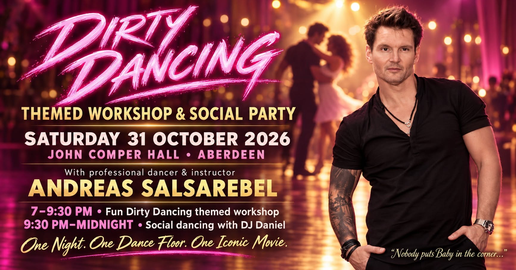 Dirty Dancing Theme workshop with Andreas SalsaRebel.